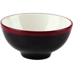 Салатник «Кото Рэд» фарфор 190мл D=10,H=5см красный