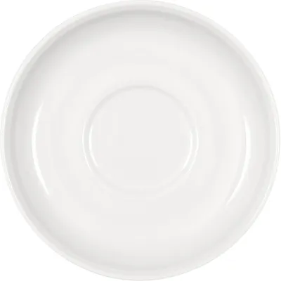 Блюдце «Бонн» фарфор D=150/54мм белый