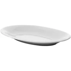 Блюдо «Это» овальное фарфор ,H=30,L=330,B=235мм белый, изображение 2