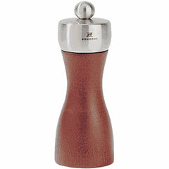 Мельница для соли метал.мех. дерево,сталь нерж. ,H=12см коричнев.