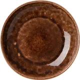 Тарелка «Маррон Реативо» для плова фарфор 1,5л D=300,H=15мм коричнев.,бежев.