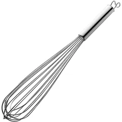 Whisk made of 16 wire elements  stainless steel  L=28/11.5 cm  metal.