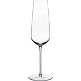 Flute glass “Stem Zero”  christened glass  300 ml , H=25.7 cm  clear.