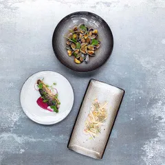 Тарелка «Свелл» для хлеба керамика D=16см белый, изображение 4