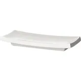 Блюдо для суши «Кунстверк» фарфор ,H=17,L=270,B=115мм белый