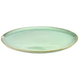 Тарелка «Террес де Ревес» керамика D=260,H=15мм голуб.