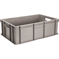 Food container plastic 27l ,H=15,L=60,B=40cm gray