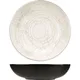 Тарелка глубокая «День и ночь» керамика D=27,H=7см белый,черный