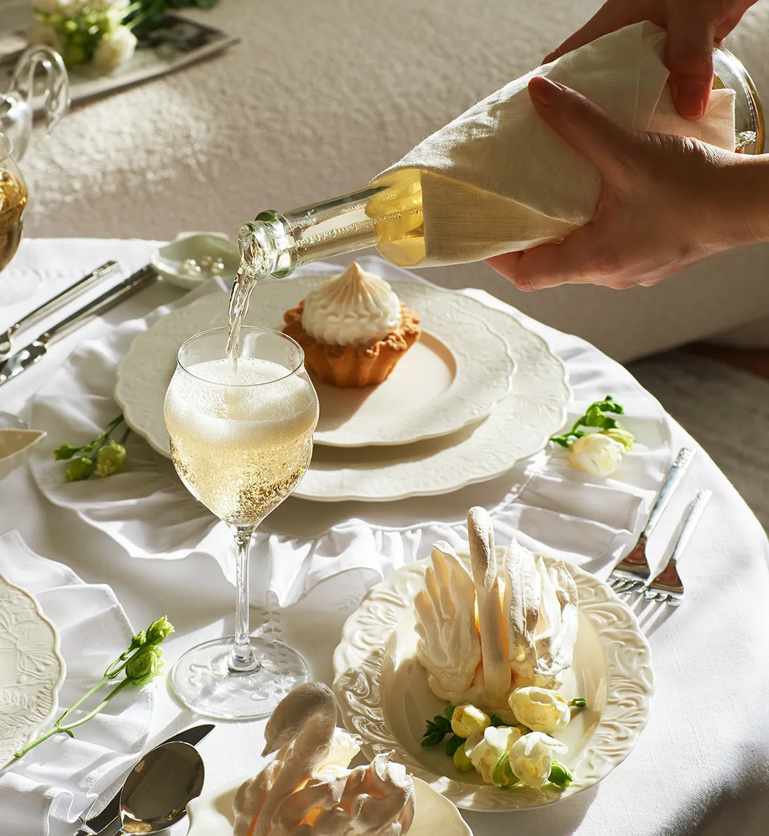 Сервировочный сет Pure White