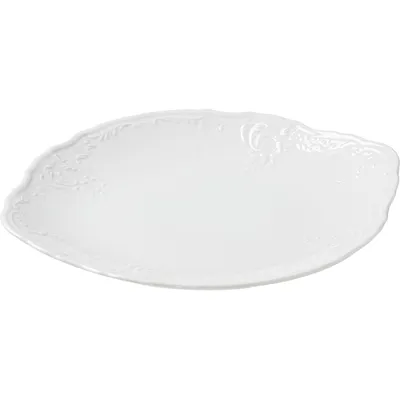 Тарелка «Бернадотт» для торта фарфор D=27см белый, изображение 2