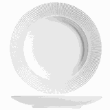 Тарелка глубокая «Жансан» фарфор 330мл D=240,H=43мм белый