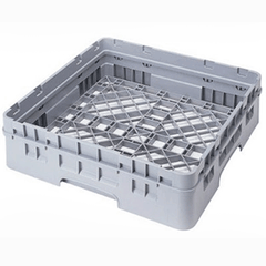 Cassette for dishes Hinternal=124mm polyprop. ,H=14.3,L=50,B=50cm gray
