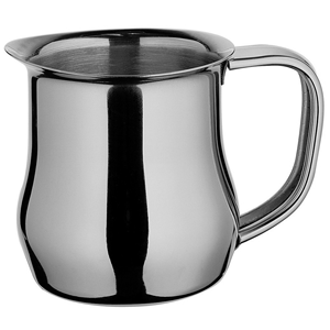Молочник сталь нерж. 0,75л ,H=11,5,L=14,B=10,5см металлич.