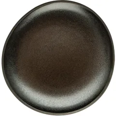 Тарелка мелкая керамика D=16см серый