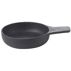 Сковорода для запекания «Базальт» керамика 210мл D=13см черный