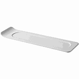 Поднос фуршетный «Бистро» для 4 горшочков фарфор ,H=3,L=38,B=9см белый