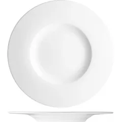 Plate “C-Class” for bread  porcelain  D=17, H=2cm  white