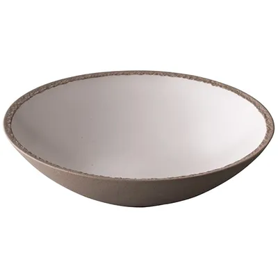 Салатник «Студия Ро» керамика 1,35л D=245,H=60мм серый,белый