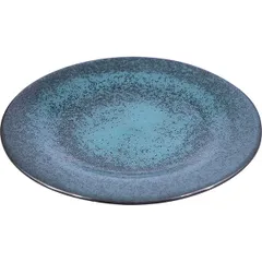 Тарелка «Млечный путь изумрудный» фарфор D=20,H=2см изумруд.,черный, изображение 2