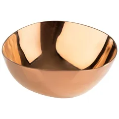 Салатник «Пеблс» набор[4шт] сталь нерж. ,H=25,L=65,B=60мм медный