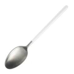 Tea spoon stainless steel white