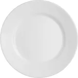 Тарелка «Ресторан» стекло D=255,H=20мм белый