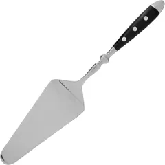 Pastry spatula “Doria”  stainless steel , L=26/13, B=1cm  metallic, black
