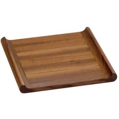 Serving board walnut ,H=3,L=30,B=30cm wood theme