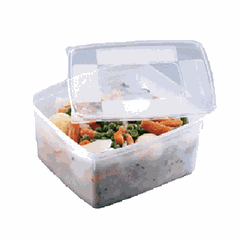 Gastronorm container (1/8)[10pcs] polyprop. 0.5l ,H=45,L=162,B=132mm transparent.