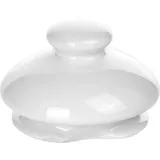 Крышка для чайника «Портофино» 3150327 фарфор D=65мм белый