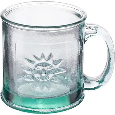 Кружка для холодных напитков стекло 350мл D=90,H=93мм прозр., изображение 2