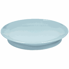 Deep plate “San Pellegrino”  porcelain  D=240, H=33mm  blue.