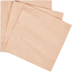 Napkins 2-ply.33*33cm “Papyrus” dark beige.[250pcs] ,L=33,B=33cm