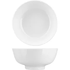 Салатник «Коллаж» фарфор 0,6л D=15см белый, изображение 2