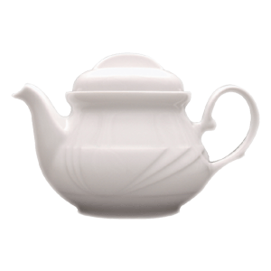 Чайник заварочный «Аркадия» с крышкой фарфор 400мл D=87,H=105,L=180,B=115мм белый, Объем по данным поставщика (мл): 400