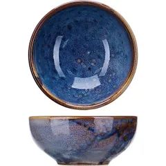 Салатник «Ирис» фарфор 150мл D=100,H=45мм голуб., изображение 4