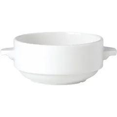 Broth cup “Simplicity White”  porcelain  285 ml  D=110, H=60, L=145 mm  white