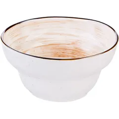 Salad bowl “Pastoral”  porcelain  0.7 l  D=157, H=70mm  orange.