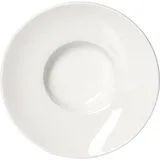 Тарелка для пасты «Кунстверк» с широким бортом фарфор 80мл D=160/65,H=35мм белый