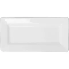 Dish “Kunstwerk” rectangular  porcelain ,H=17,L=245,B=150mm white