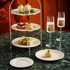 Тарелка «Морелла» мелкая фарфор D=20,2см белый, изображение 2