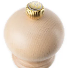 Мельница для соли «Париж» металлический механизм бук,металл D=55,H=120мм св. дерево, изображение 4