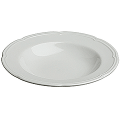 Deep plate “Overture” porcelain 330ml D=24,H=4cm white