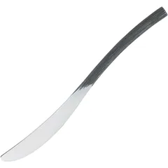 Table knife  stainless steel  L=23.5 cm  black, metal.