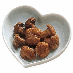 Блюдо для комплимента «Миниатюра» сердце фарфор 20мл D=70,H=27мм белый