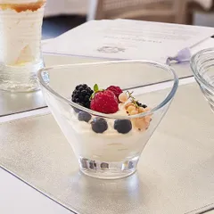 Креманка «Джаззд» стекло 250мл D=125,H=92мм прозр., изображение 2