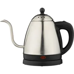 Electric coffee kettle  stainless steel, plastic  0.7 l  1.36 kW