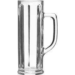 Beer mug “Danubio wholesale” glass 300ml D=63,H=193mm clear.