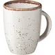 Чашка чайная «Пунто Бьянка» фарфор 300мл ,H=105,B=85мм белый,черный, изображение 2