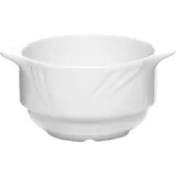 Чашка бульонная «Аркадия» фарфор 300мл D=10,H=6,L=13см белый